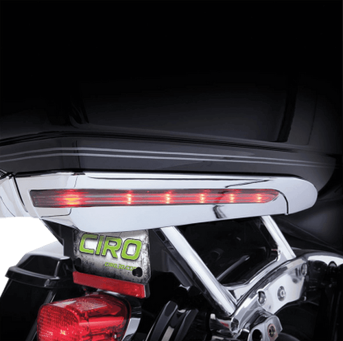 Ciro Tour Pak Light Accents for '14-Up Harley Davidson Touring Chrome or Black