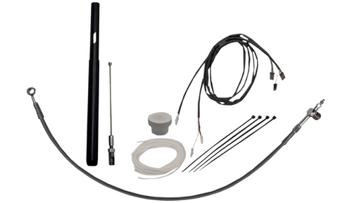 Fatbaggers 14 inch EZ Handlebar Installation Kit for '21 Harley Davidson Street Glide/Electra Glide Models - Chrome