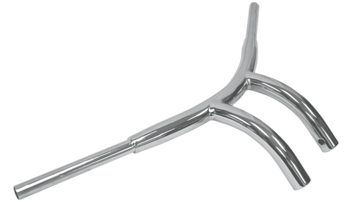 Drag Specialties 1-1/2" Radius Handlebars for '15-24 Indian Scout Models - Chrome 8"