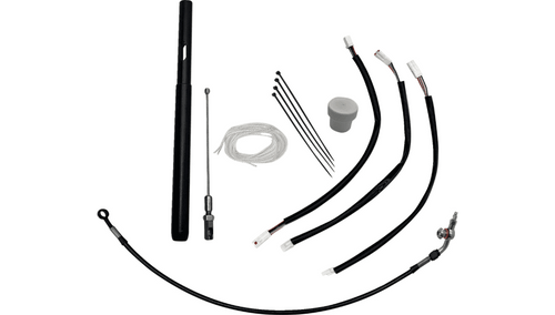 Fat Baggers EZ Install Kit For 16" Handlebars for '24-Up Harley Davidson Road Glide Models and '23-24 CVO Road Glide Custom FLTRXSE - Black Vinyl