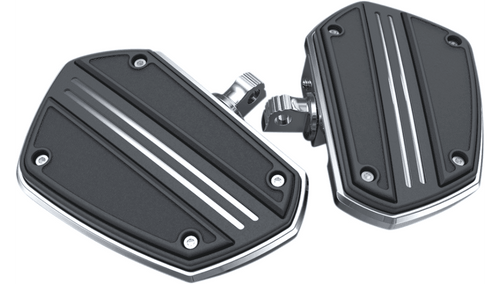 Ciro Twin Rail Boards with HD Style Adaptors - Chrome