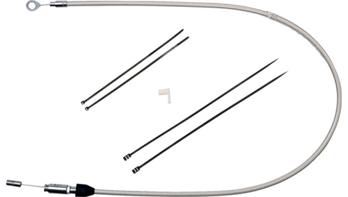 Magnum Shielding Sterling Chromite II Quick Connect Upper Clutch Cable for Harley Davidson Softail '18-20 FLDE/​FXFB, '19-20 FXDRS, '18-23 FXFBS (4 Color Choices)