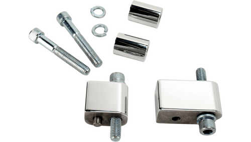 Pingel Driver Floorboard Extenders for '09-19 Harley Davidson Touring & '09-13 FL Trike Models - Chrome