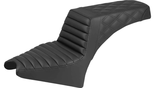 Saddlemen Step-Up Seat for Indian Scout '25-Up - Front Tuck-n-Roll/Rear Lattice Stitch