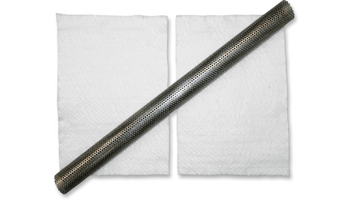 LA Chopper 24" Universal Exhaust Baffle with Packing - 1"
