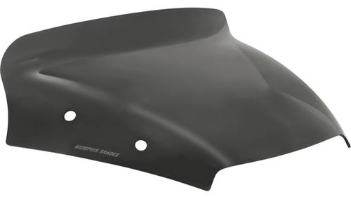 Memphis Shades Spoiler Windshield for '24-25 FLTR Harley Davidson Road Glide Models - Dark Black Smoke (Select Size)