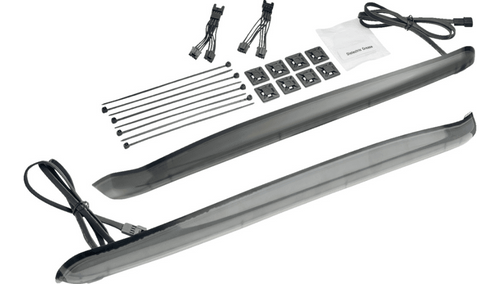 Ciro Machete LED Bag Lights for '19-24 Indian Models - Smoke Lens/Red Turn Signal