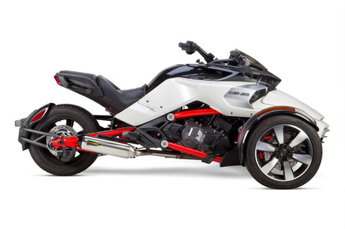Two Brothers Racing Stainless Steel Slip-On System for '15-23 Can-Am Spyder F3/S S1R