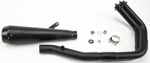 Two Brothers Racing Comp-S 2-into-1 Full Exhaust System for '15-24 Kawasaki EN650 Vulcan S - Black