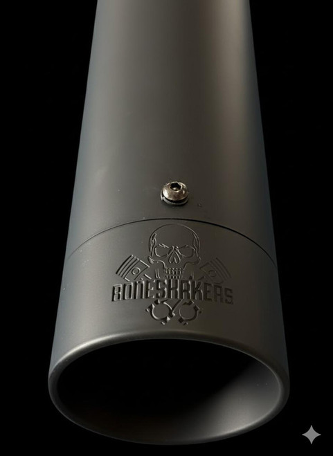 Boneshakers Slip On Muffler for '25-Up Harley Davidson Low Rider S, Low Rider ST, Heritage and Street Bob (Select Finish)