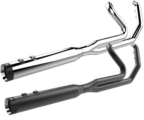 Khrome Werks Outlaw-SR 4.5" 2-into-1 Exhaust System with 3 Stepped Header Design for '17-Up Harley Davidson Touring Models (Select Finish) 49-state federal emissions compliant