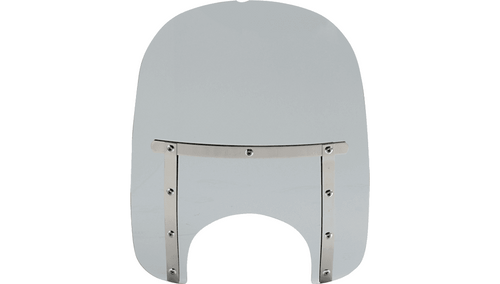 CLEARANCE Memphis Shades Fats Windshield - 17" - Black Smoke - 9" Cutout