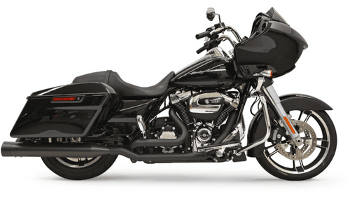 Bassani True Dual Down Under Head Pipes for '17-Up Harley Davidson Touring (Uses '95-16 Mufflers Sold Separately) Select Finish