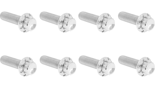 Arlen Ness 12 Point Titanium Transmission Trap Door Bolt Kit for '17-Up Harley Davidson M-8 Models (Select Finish)