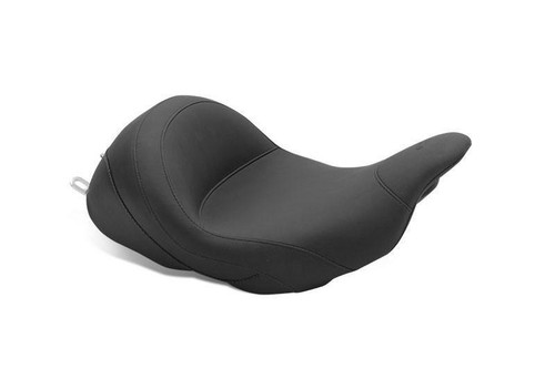 CLEARANCE Mustang Seats LowDown Solo Seat for Harley-Davidson Touring Models 2009-Up -Vintage (Not for '24-Up FLHX/FLTR Models)