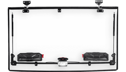 Seizmik Flip-Up Windshield with Vents for '16-23 Can Am Defender Models