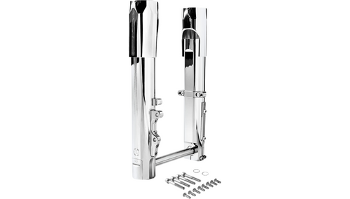 Performance Machine Phatour 180 Front Wide Tire Kits (Single and Dual Disc) for '14-23 Harley Davidson Touring Models (Select Finish)