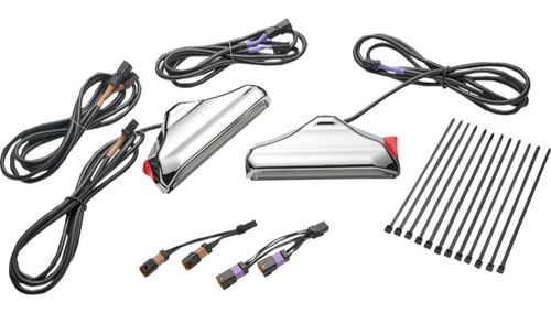 Ciro Fork Nav Lights for '24-Up Road Glide and Street Glide Models Touring Models (Select Finish)