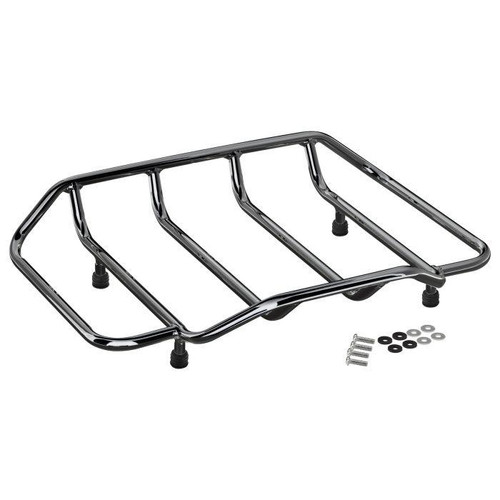 Hogworkz Tour Pack Luggage Rack for Harley Davidson Touring Motorcycles (Select Finish)