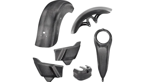 Arlen Ness Carbon Fiber Body Kit for '24-Up Harley Davidson Street Glide, Road Glide and '23-Up CVO Models (See Fitments)