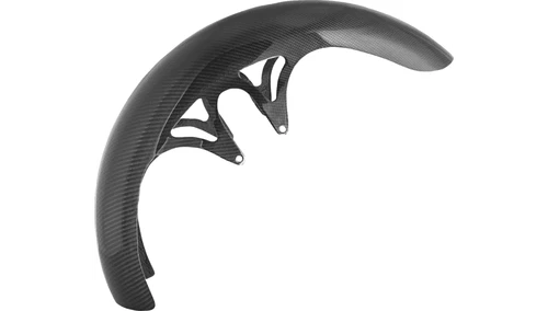 Arlen Ness Carbon Fiber 21" Wrapper Front Fender for '14-23 Harley Davidson Touring and FLTRT Road Glide 3 Models - Gloss 