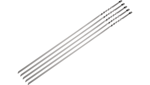 DEI Stainless Steel Lockjaw Locking Ties - 14 inch - 5-Pack