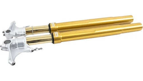 Öhlins FGRT 48mm Inverted Front Forks for '23-25 Harley Davidson CVO FLHXSE and CVO FLTRXSE Models - Gold