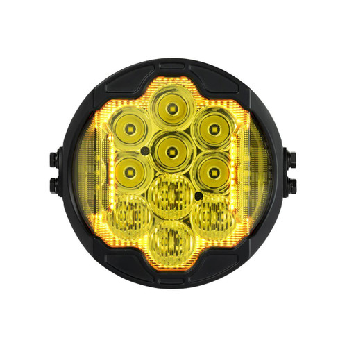 Hogworkz 7 inch LED Goldtooth Performance Headlight for '22-26 Harley Davidson Low Rider ST
