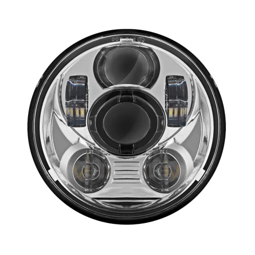 Hogworkz 5 3/4 inch LED V2 Headlight for '10-25 Honda VT1300 Fury, Sabre, Stateline, Interstate (Select Finish)