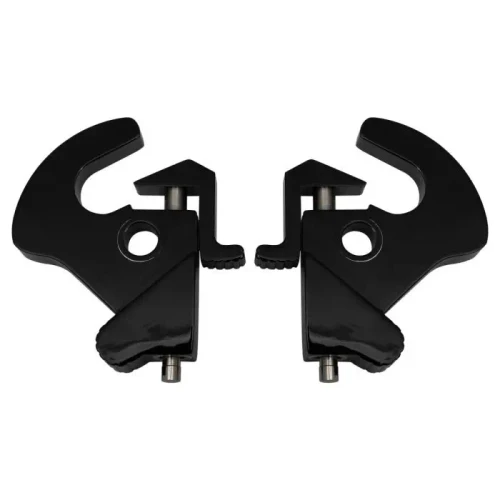 Hogworkz Locking Quick Release Clamp Kit for '09-Up Harley-Davidson Models (equipped with detachable sissy bars, luggage racks, and tour pack mounts) Select Finish