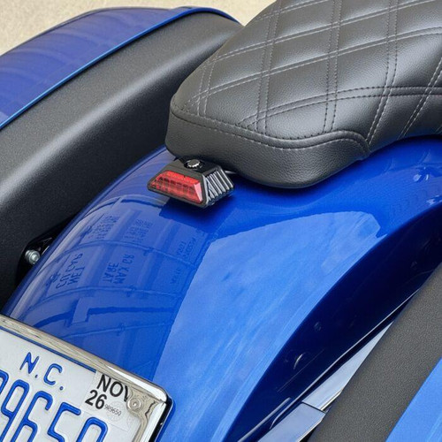 Custom Dynamics Universal Seat Bolt Mounted Running & Brake Light - Red or Smoke Lens