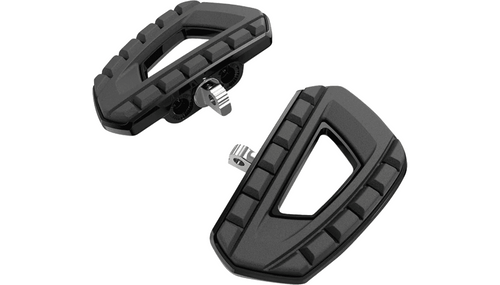 Ciro Chicane Mini Floorboards with HD Adapters for Harley Davidson Models (Select Finish)