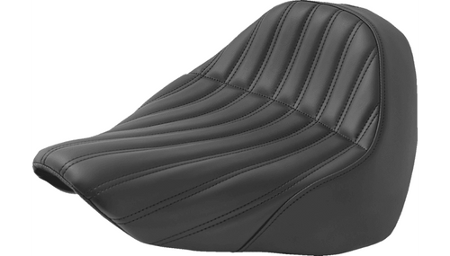 Saddlemen Knuckle Solo Seat for '18-26 Harley Davidson Fat Boy FLFB/FLFBS, '23-26 Breakout - Lattice Stitched