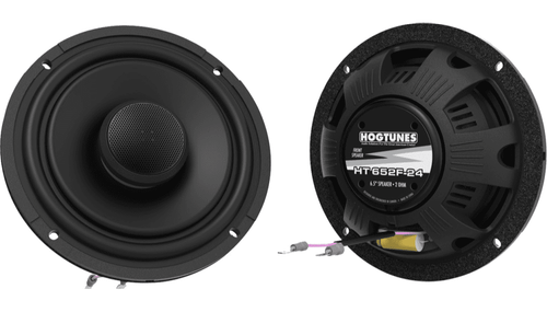 Hog Tunes 6 1/2" Front Fairing Speakers for '24-26 Harley Davidson Street Glide, Road Glide and '25 FLHXU Models - 300 W