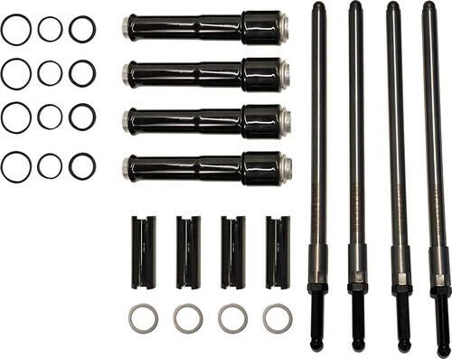 Rocket Performance Garage Speedy Pushrod Kit with Covers for '17-24 Harley Davidson M8 (EXC,VVT) Select Finish
