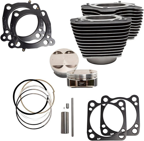 Rocket Performance Garage 124" Big Bore Cylinder Kit for '17-24 Harley Davidson 107" M8 Engines (EXC.VVT)