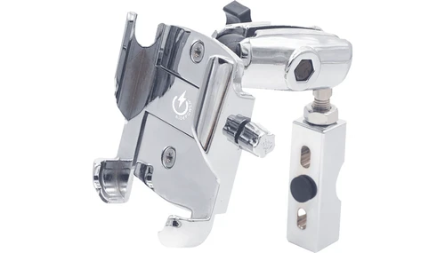 RidePower Universal Metal Phone Mount - Large/Perch Mount - Chrome