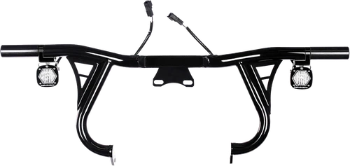 Santoro Fabworx Internally Wired Light Bar/Engine Guard for '24-Up Harley Davidson Touring and '23-Up CVO FLHXSE, CVO FLTRXSE (Not for FLHR) 