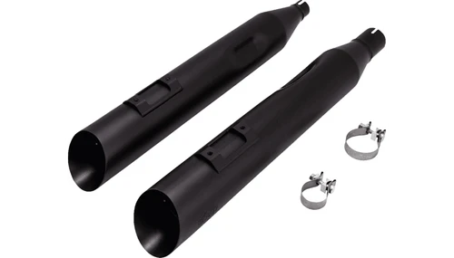 Vance & Hines Blackslash 450 Slip-On Mufflers for '17-Up Harley Davidson M8 Touring Models (Select Finish)