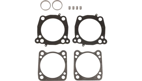 S&S Cycle Head/Base/Exhaust Gasket Kit for '17-25 Harley Davidson M8 Models - 136" - Center Cooled - 4.320" - 0.40"