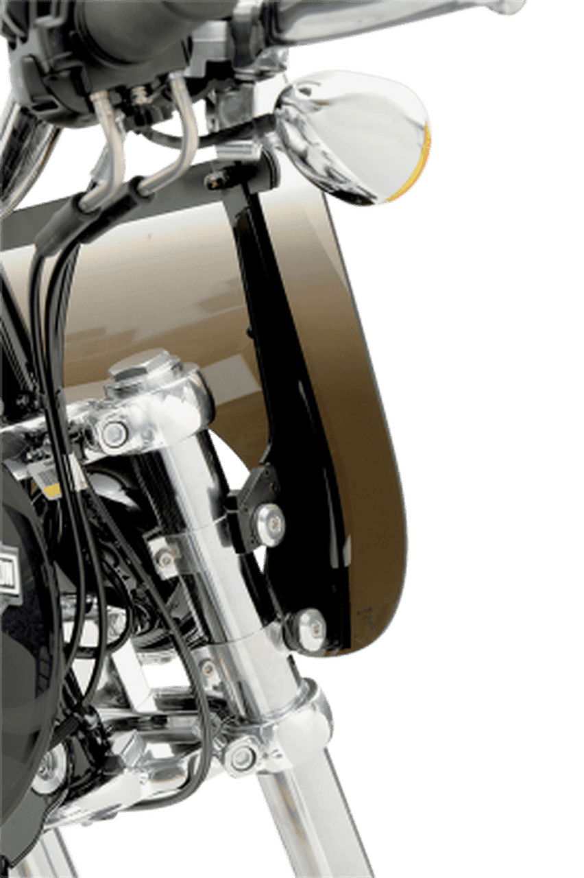 Memphis Shades Fats/Slim Quick-Release Windshield Hardware for '94-Up FLHR/FLHRI/FLHRCI/FLHRSI -Black