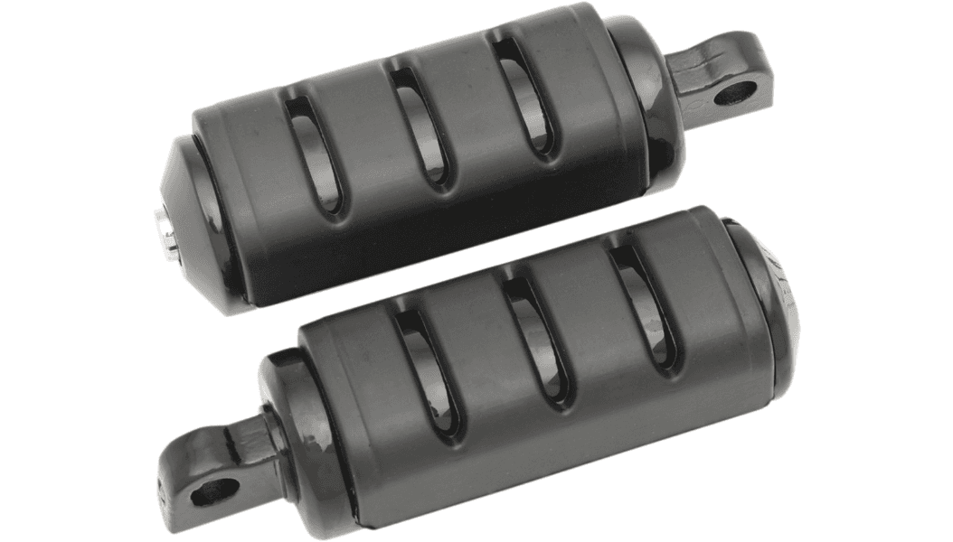 Kuryakyn  Male Mount Pegs Trident Large ISO Footpegs -Black  Does not fit the Sportster 48, 72  & '11-12 XL1200C Models
