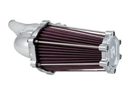 Performance Machine Fast Air Intake Solution for '93-06 Big Twin w/ CV Carb & '01-17 Twin Cam w/ Delphi EFI  (Excludes 08-17 FLH, FLT; 16-17 FLSTFS, FLSS ) - Chrome