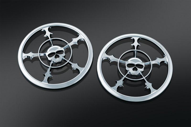Kuryakyn Zombie Speaker Grills for '14-17 Touring & Trike Models