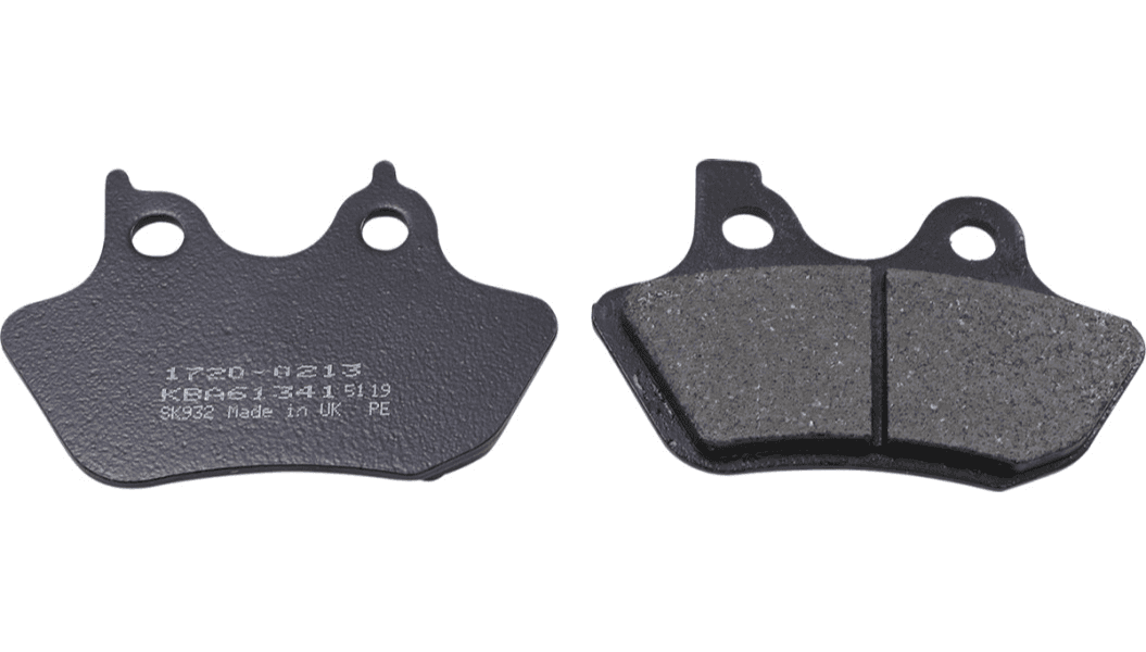 Drag Specialties REAR Organic Kevlar Brake Pads for Certain H-D  Models OEM #44082-00/C, 44082-00-Pair
