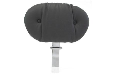 Mustang Seats Regal Driver Backrest (Post & Pad ONLY) for Harley Davidson Touring Models (For use with One Piece Super Touring Seat ONLY)