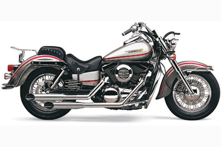 Cobra Deluxe Slash-Cut Exhaust for Vulcan 1500D/E/N/P '96-up
