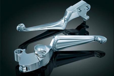 Kuryakyn Boss Blades w/ Adjustable Clutch Lever for '96-17 H-D Models with Cable Operated Clutch