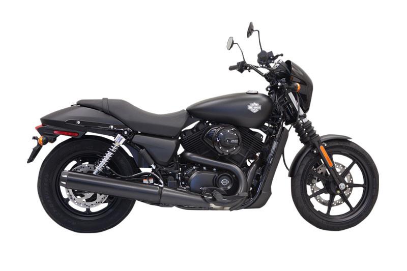Bassani 4" Straight (LONG) Can  Muffler for '14-Up Harley Davidson Street 500/750 -Each