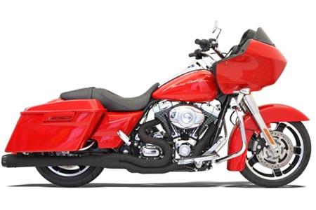 Bassani Road Rage II 2-Into-1 B4 Exhaust System for '95-16 Harley